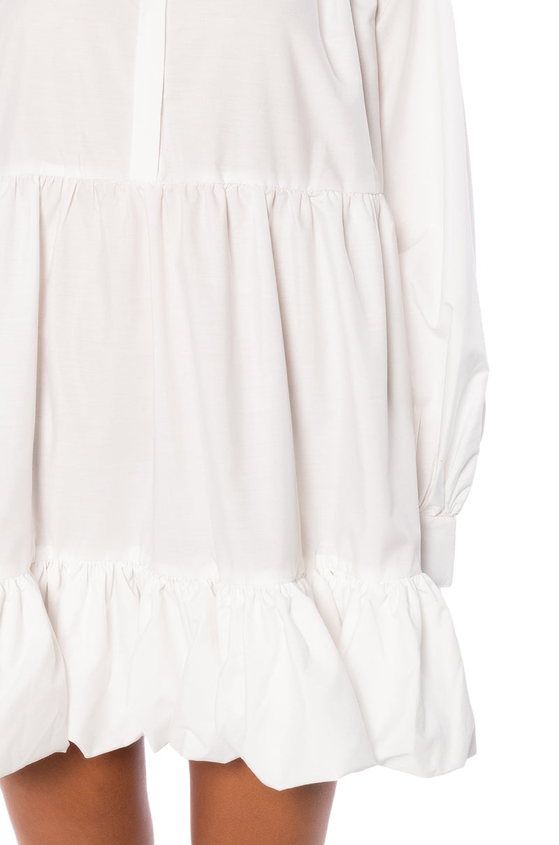 RIPPLE EFFECT MINI DRESS