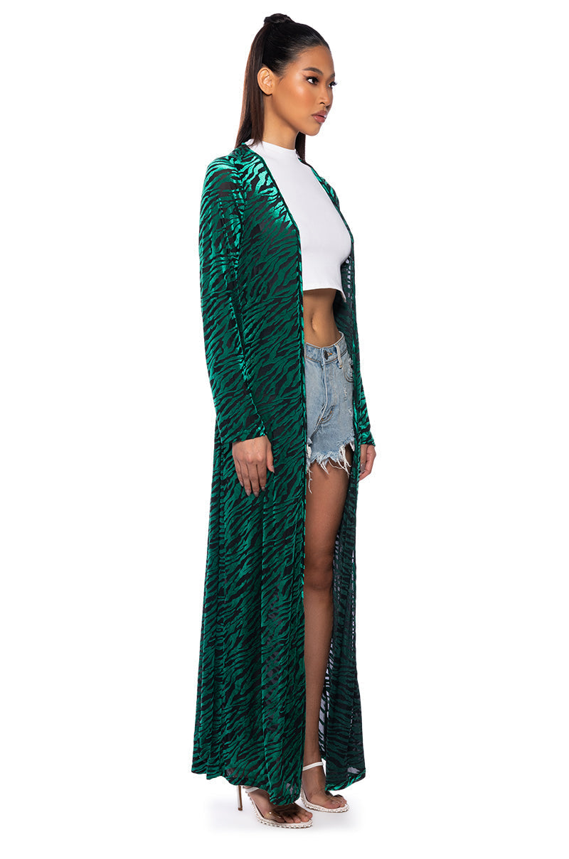 FREYA FLOCKING DUSTER