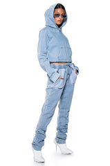 COVER ME IN DENIM JOGGER